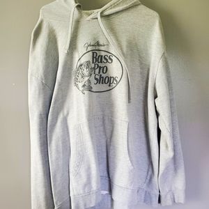Gray Bass Pro Hoodie